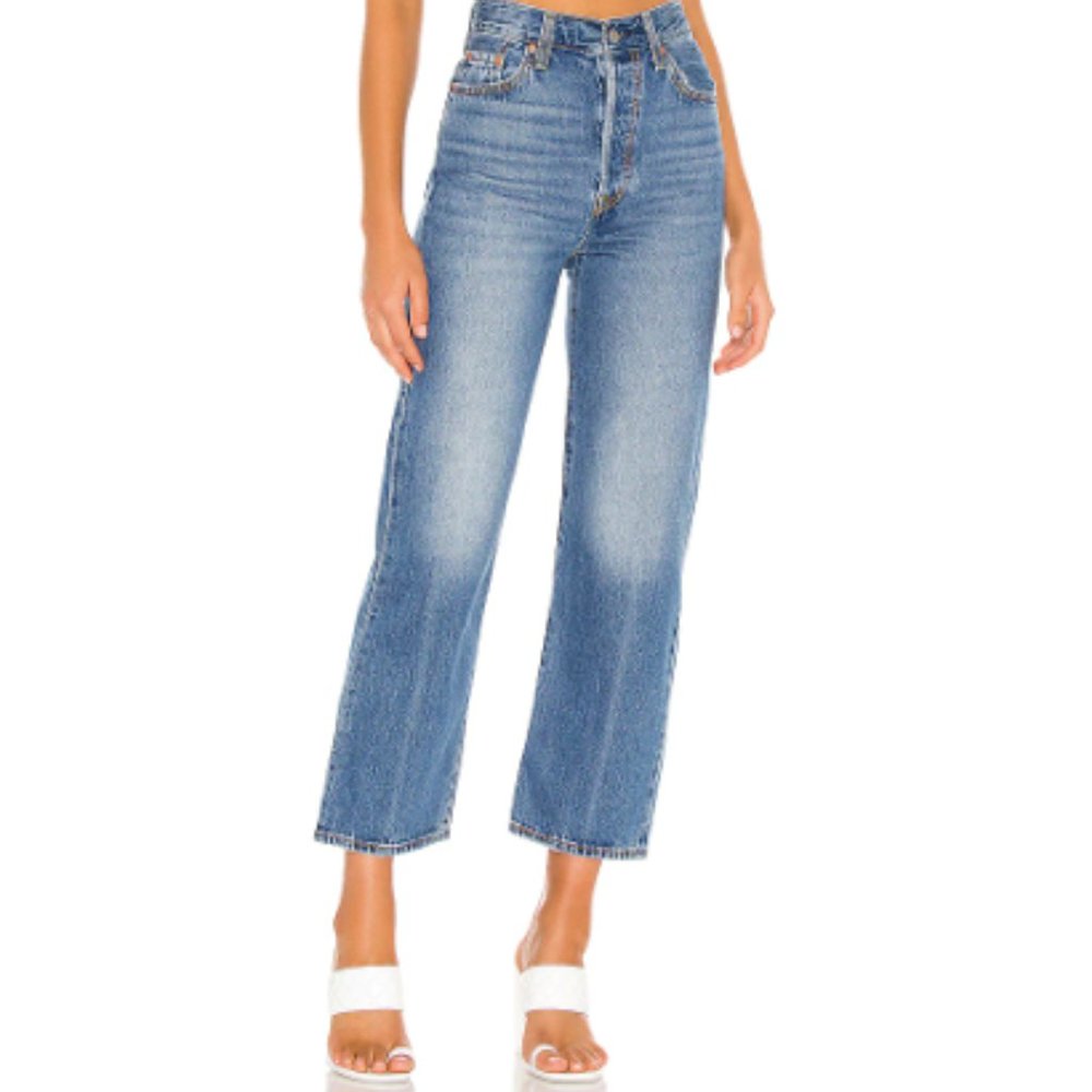 Levi's Ribcage Straight Ankle Jeans Size 25
